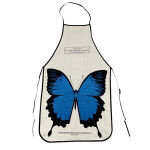Australian‎ Butterfly Sanctuary Kuranda North Queensland Art Linen Kitchen Apron